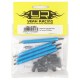 Yeah Racing Aluminum Upper Link Set for Tamiya CC-02 Blue