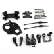 Yeah Racing Aluminum Essential Conversion Kit Black For Kyosho Ultima