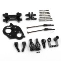 Yeah Racing Aluminum Essential Conversion Kit Black For Kyosho Ultima