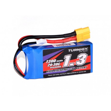 Turnigy 1300mAh 2S 20C Lipo Pack (Suit 1/18th Truck)