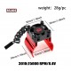 Red Spider Heatshink with Cooling Fan 30mm