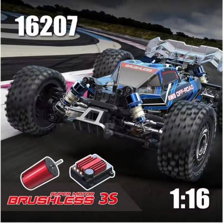 Mjx Hyper Go 16207 1/16 Brushless Buggy 4X4 RTR