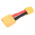 Adaptador XT90 Macho A XT60 Hembra (Cable de silicona 12AWG)