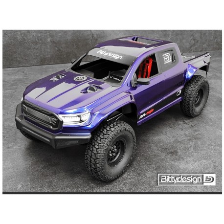 Bittydesign RR-Baja 1/10 Rock Crawler Body (Clear | Pre-Cut | 1mm | 313mm)