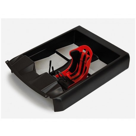 Bittydesign Clear interior cockpit (For RR-Baja/Ultra | Pre-Cut)