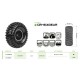 Louise RC - CR-SIXGEAR - 1-10 Crawler Tires - Super Soft - for 1.9 Wheels