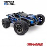 Traxxas Rustler 4X4 Ultimate 1/10th Brushless Stadium Truck - Blue