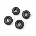 Axial Tires & Foam (4) Bogger: SCX30