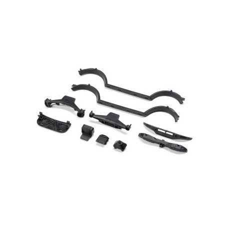 Axial Bumpers Fenders Mounts: SCX30 Bronco