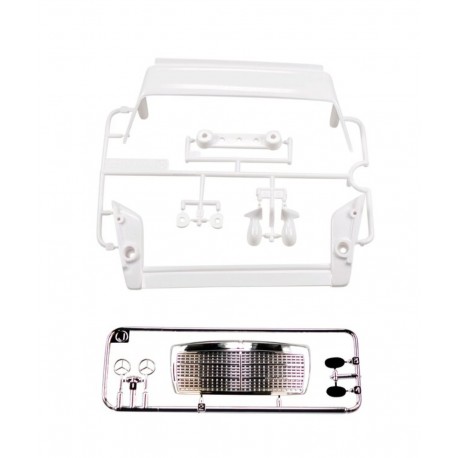 Tamiya H-/J-Parts Mirror/Rear Wing EVOII white