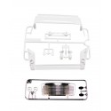 Tamiya H-/J-Parts Mirror/Rear Wing EVOII white