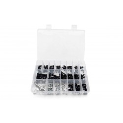 MODSTER screws set hexagon countersunk 375 pcs with storage box