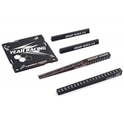 Yeah Racing Aluminum Chassis Set Up Tool Kit For 1/27 1/28 Mini-Z