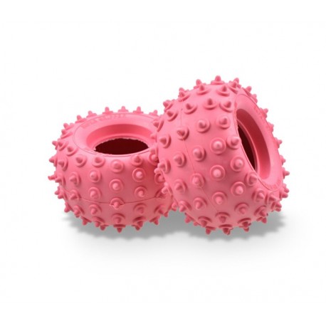 Tamiya Rear Spike Tire Pink (2)