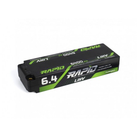 Turnigy Rapid LiHV 6400mAh 2S 7.6V 140C Hardcase LiPo Battery
