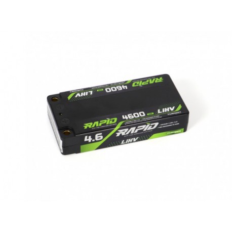 Turnigy Rapid LiHV 4600mAh 2S 7.6V 140C Shorty Hardcase LiPo Battery
