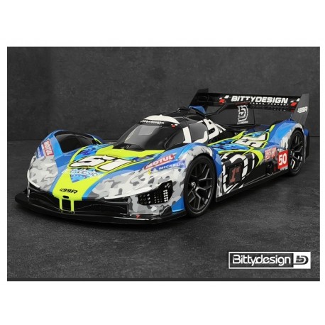 Bittydesign 499R 1/10 LMH 190mm Clear Body