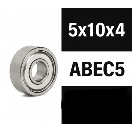  XTR "ZERO FRICTION" 5x10x4ZZ ABEC5 (1u)