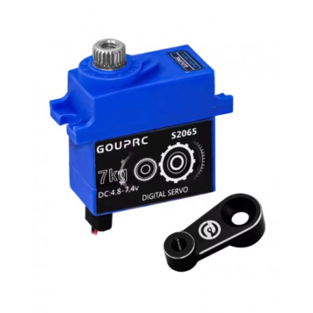 7KG Waterproof RC Digital Micro Servo with Horn Metal Gear For Traxxas