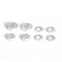 LC Racing Aluminum Washers 3x6x1(4), 3x6x2(2), 3x7.5x2.5(2)
