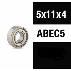 XTR "ZERO FRICTION" 5x11x4ZZ (1u) ABEC5