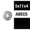 XTR "ZERO FRICTION" 5x11x4ZZ (1u) ABEC5