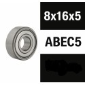 XTR "ZERO FRICTION" 8X16X5ZZ (1u) ABEC5