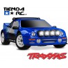 Traxxas Mini Rally Ford RS200 4x4 VXL Brushless 1/16 RTR AWD Rally Car (Blue) w/TQi 2.4GHz Radio, Battery & Charger