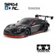 Tamiya 47512 Porsche 911 Gt3 R (992) Tt02 Black Painted Body