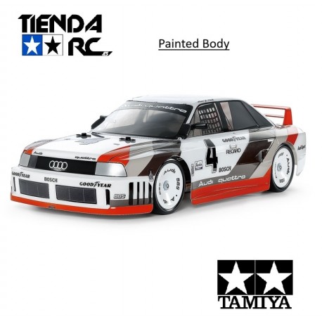 Tamiya 47511 Audi 90 Quattro Racing Tt02 Painted Body