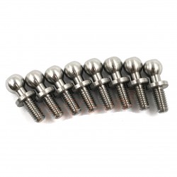 Yeah Racing High Precision 64 Titanium Ball Stud 4.8mm x 6mm 8pcs
