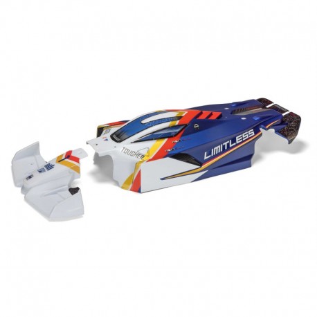 Arrma Limitless Painted Decaled Trimmed Body (White-Blue)