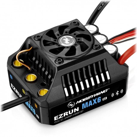 Hobbywing Ezrun MAX6 ESC 200 Amp, 3-8s LiPo, BEC 8A