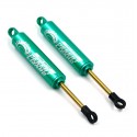 Yeah Racing 100mm Desert Lizard Two Stage Internal Spring Damper Pair Green For Crawler