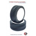 SP 1/10 RADIAL 26MM SOFT (Competition) (Only Tires) (2U.)