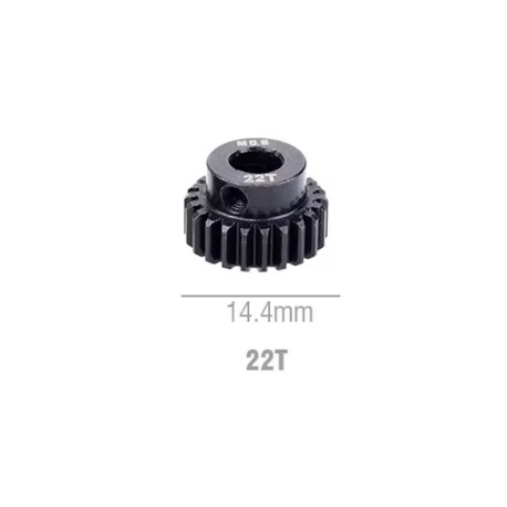 Surpass 22T m0.6 Steel Pinion (5mm Shaft)