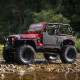 Axial 1-10 SCX10 III Jeep CJ-7 4X4 RTR Brushed Rock Crawler Red