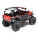 Axial 1-10 SCX10 III Jeep CJ-7 4X4 RTR Brushed Rock Crawler Red