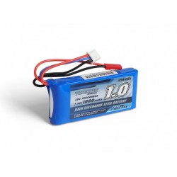Turnigy 1000mAh 2S (7.4V) 40C Lipo Battery Pack w/JST