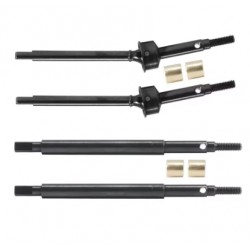 Steel Driveshaft 5mm Extended Axle Shafts w +2mm For TRX4M