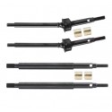 Steel Driveshaft 5mm Extended Axle Shafts w +2mm For TRX4M