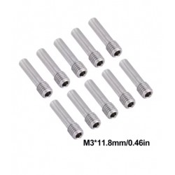 M3 Screw Bolt Set, 10Pcs Driveshaft Pin Axle Set Screws, for 1/10 RC Crawler Ca
