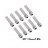 M3x11,8 Screw Bolt Set, 10Pcs Driveshaft Pin Axle Set Screws, for 1/10 RC Crawler Ca