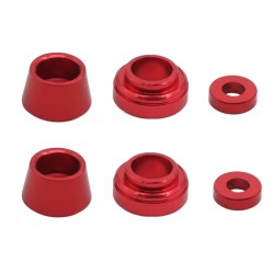 Alu Knuckle Coller For Tamiya TT02 (Red)