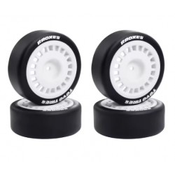 Austar Soft Slick+rally dish wheel White (off+2)