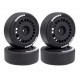 Austar Soft Slick+rally dish wheel Black (off+2)