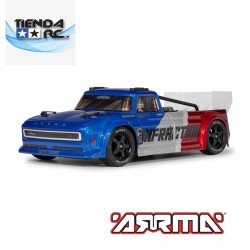Arrma 1-8 INFRACTION 223S DSC 4X4 RTR Brushless All-Road Street Bash Truck Blue-Red