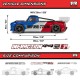 Arrma 1-8 INFRACTION 223S DSC 4X4 RTR Brushless All-Road Street Bash Truck Blue-Red