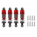 Absima Alu. Standard 1:10 Dampers 62MM (Red)