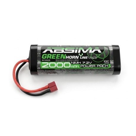 Absima Greenhorn Vol.2 NiMH 7.2V 2000 (T-Plug)